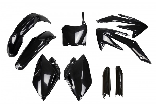 Full Plastic Kit black for Honda CRF 250 R (2008-09)
